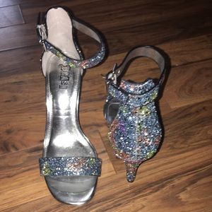 Sparkly heels